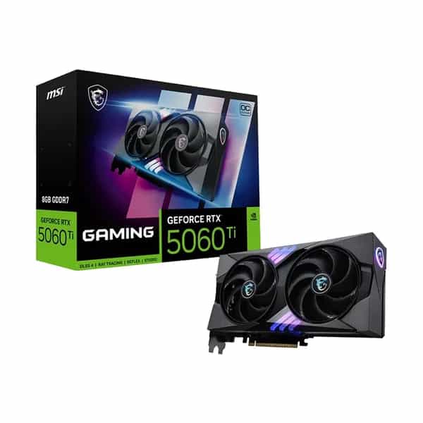 Placa de video 8GB Rtx 5060 Ti Msi Gaming Oc GDDR7