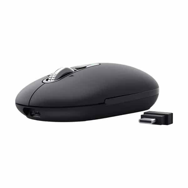 Mouse gamer inalámbrico Trust Seron Hypscroll Slim Black