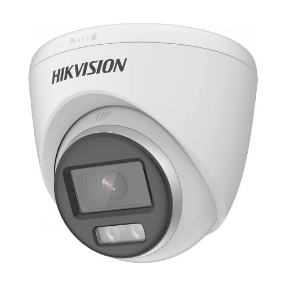 Cámara minidomo Turbo HD Hikvision DS-2CE72DFOT-F 720p 4 en 1 plástico interior 2.8mm