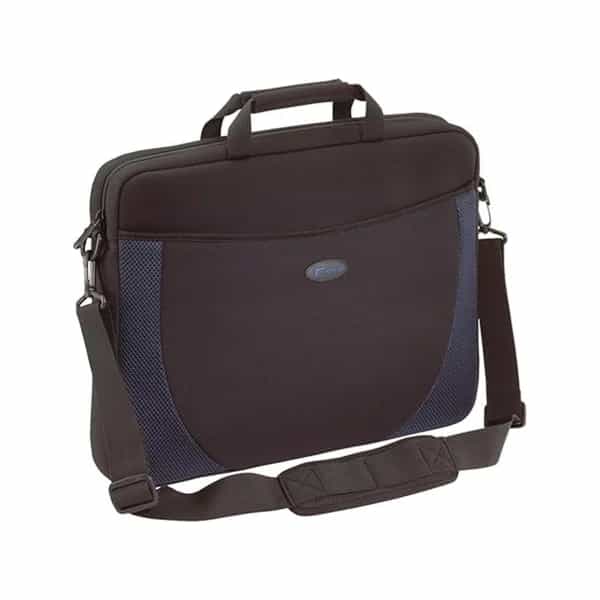 Maletín Targus 17" con correa negro y azul CVR217