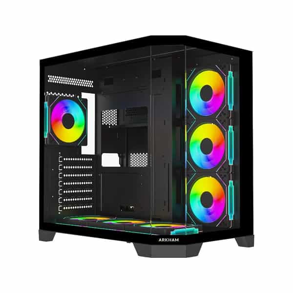 Gabinete Arkham Procyon V2 ATX 7 fans ARGB