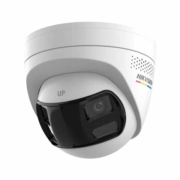 DS-2CD1367G2HP-LIUF/Srb Cámara IP Turret 6 MP Colorvu Doble Lente 180° Hikv
