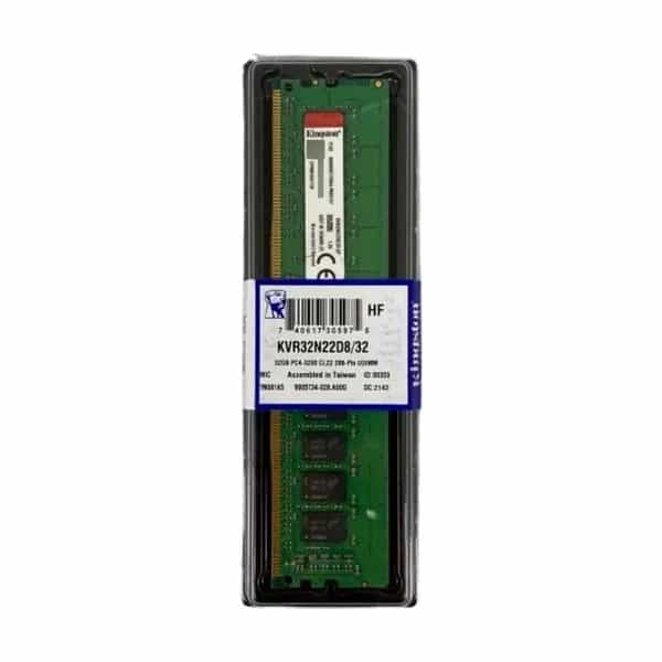 Memoria RAM Kingston DIMM DDR4 32GB 3200MHz CL22 KVR32N22D8/32