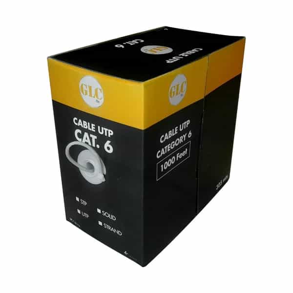 Cable UTP CAT6 GLC Max interior gris 305m CE-1423