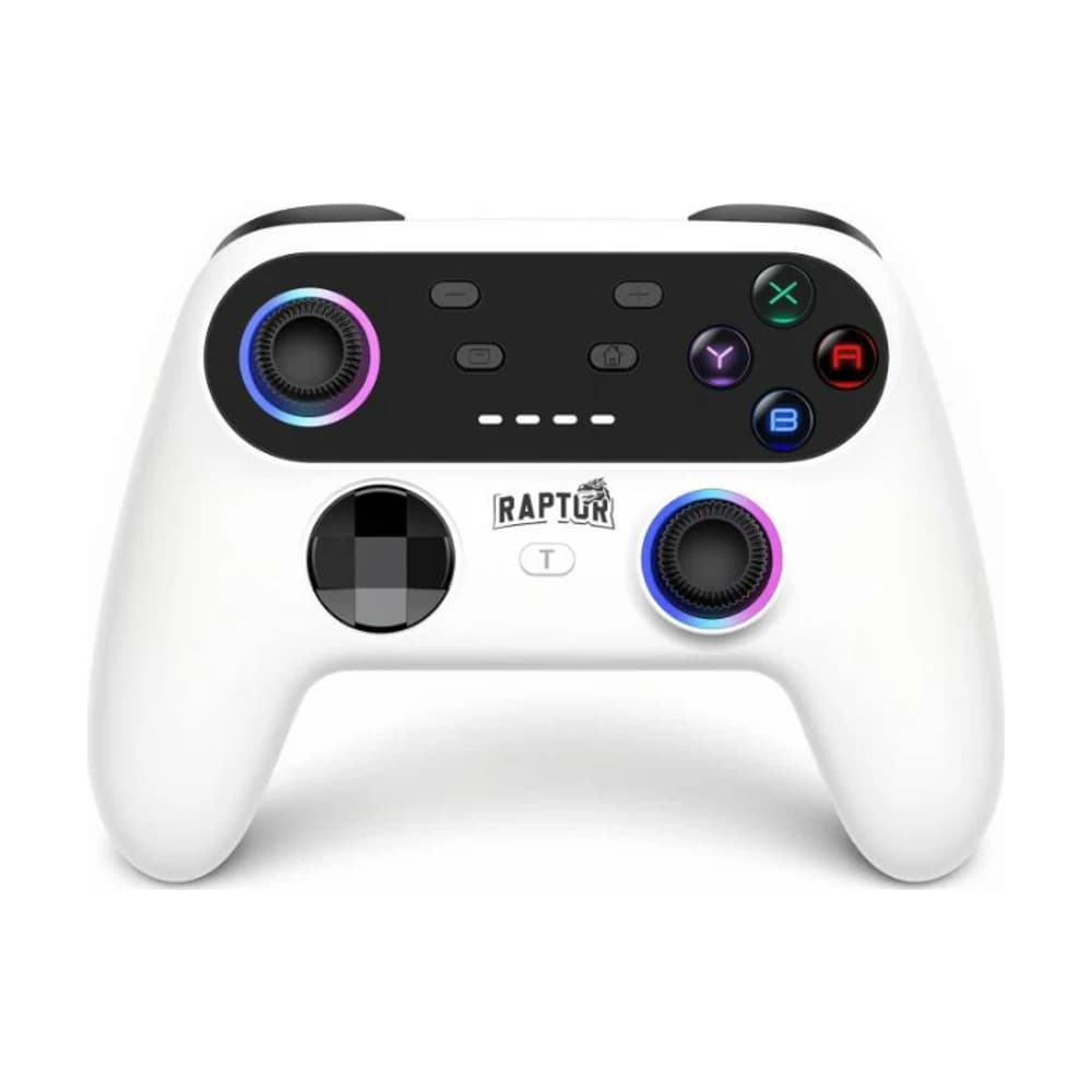 Control Raptor Apex Wireless para PC/PS3/Swith/Android White