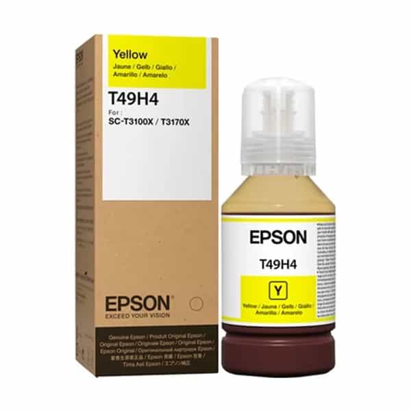 Botella Epson T49H400 Amarillo para T3170X 140 Ml
