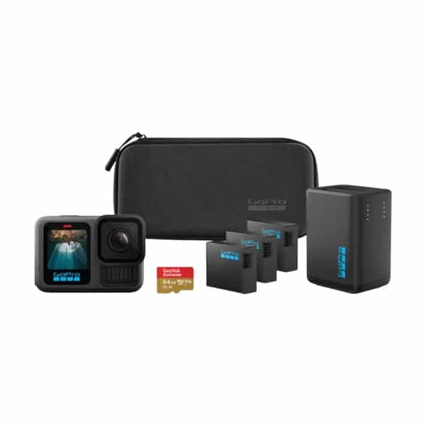 Cámara GoPro Hero 13 Black Extended Power Bundle 3 Baterias MicroSD CHDRB-134-TH