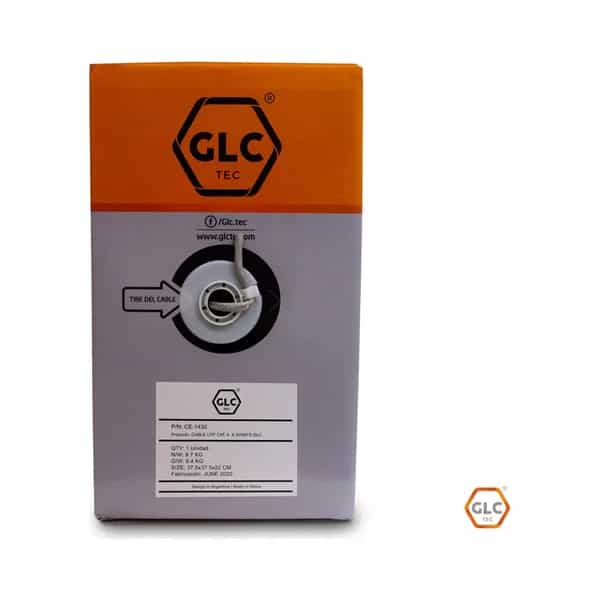 Cable UTP Cat 6 GLC para interior 305 metros CE-1430