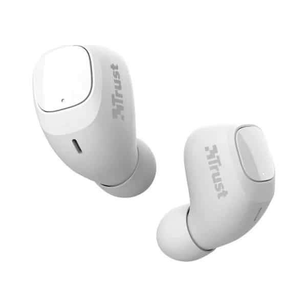Auricular Bluetooth Trust Nika Compact Blanco