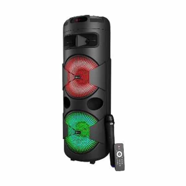 Parlante Bluetooth Klip Xtreme Magblaster Pro 3000W para fiestas luces LED con micrófono KLS-890