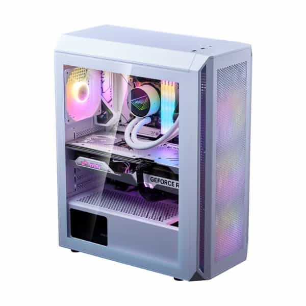 Gabinete gamer ADATA XPG Valor Air Plus blanco