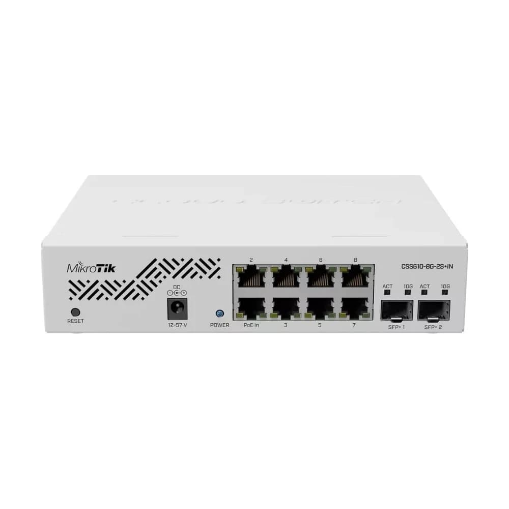 Switch MikroTik CSS610-8G-2S+IN sin F
