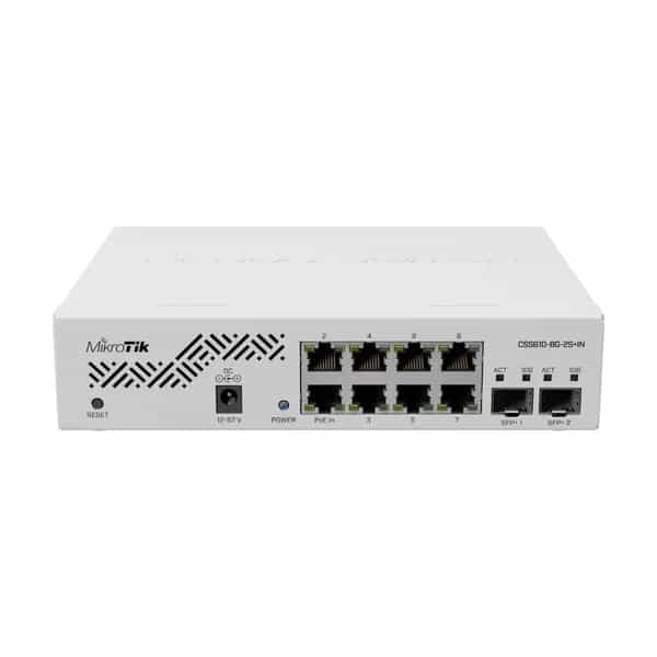Switch MikroTik CSS610-8G-2S+IN sin F