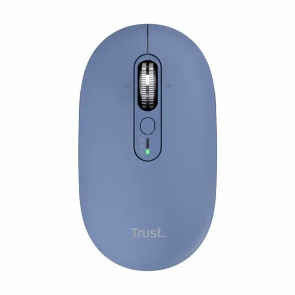 Mouse gamer inalámbrico Trust Seron Hypscroll Slim Blue