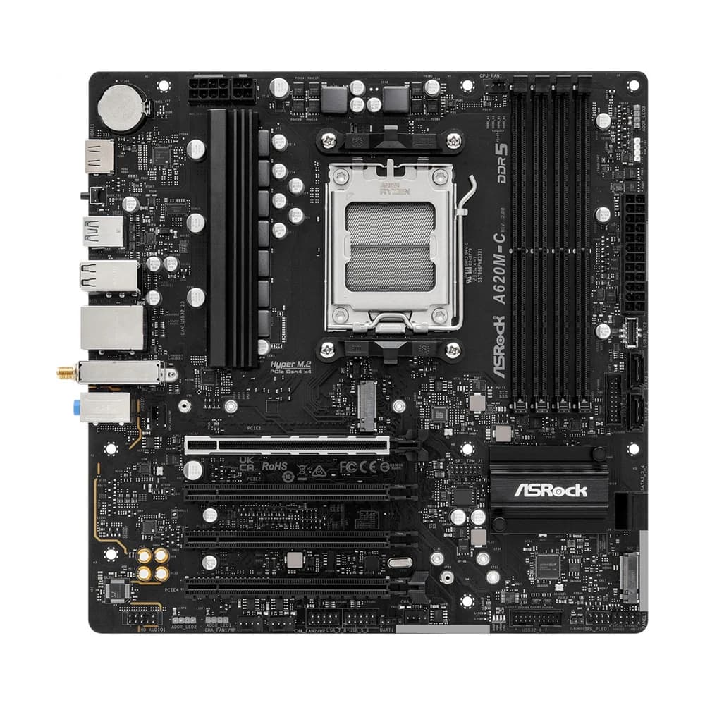 Motherboard ASROCK (AM5) A620M-C R2 WIFI-AX+BT (BULK)