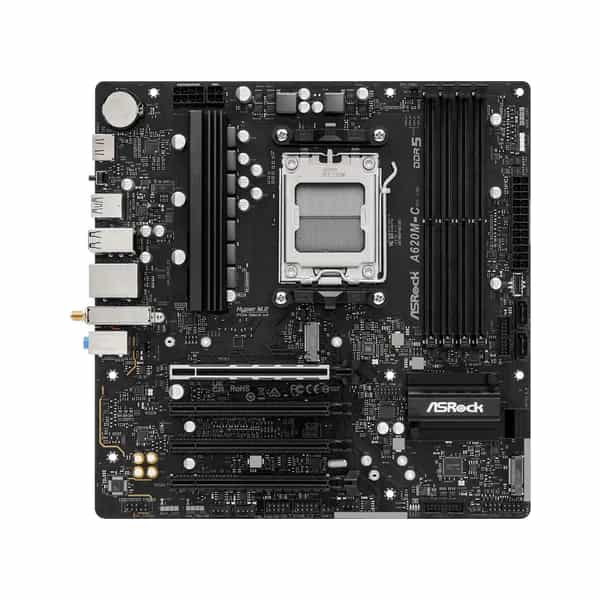 Motherboard ASROCK (AM5) A620M-C R2 WIFI-AX+BT (BULK)