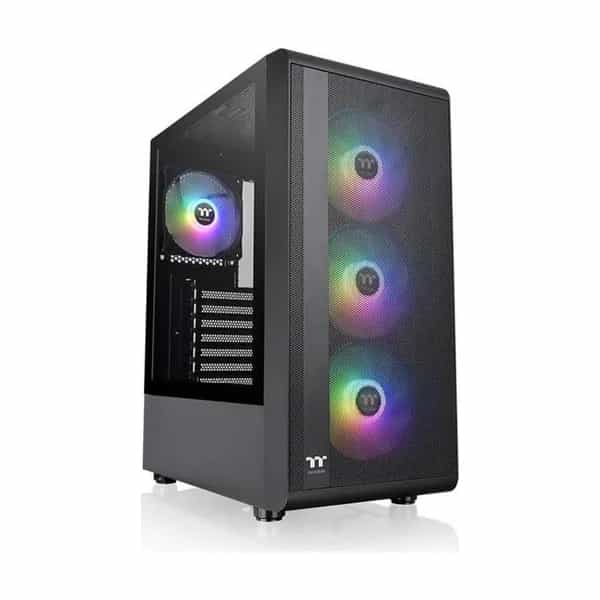 Gabinete Thermaltake S200 Plus TG ARGB Black Tempered Glass