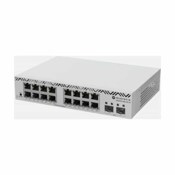 Switch MikroTik CSS318-16G-2S+IN 16 puertos Ethernet + 2 SFP+ 10G