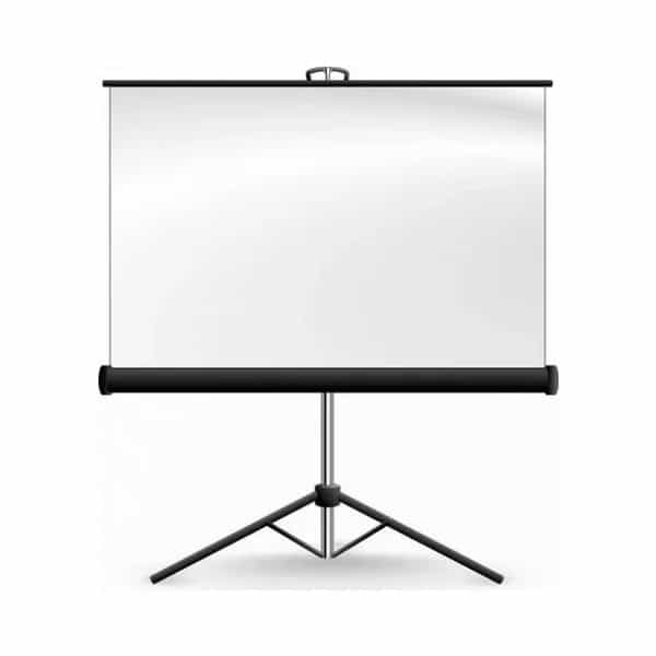 Pantalla para proyector Intelaid 86" con trípode IT-TPS86