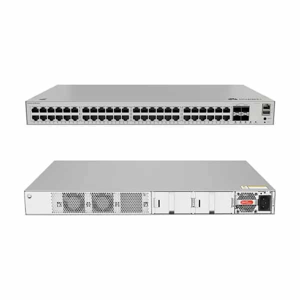 Switch Huawei eKitEngine S310-48P4X-M 48 puertos Gigabit PoE+ 740W 4 SFP+ 10GE capa 3 modular