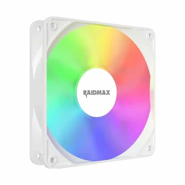 Cooler Fan Raidmax Pack 4x120mm X-Air White