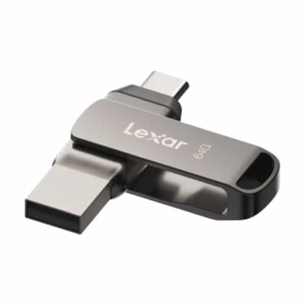 Pendrive Lexar JumpDrive D400 - 64GB USB 3.1 Dual Drive Type-C
