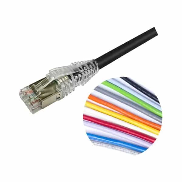 Patchcord CommScope AMP Netconnect XG Cat 6A F/UTP 6 pies blanco NPC6ASVDB-WT006F