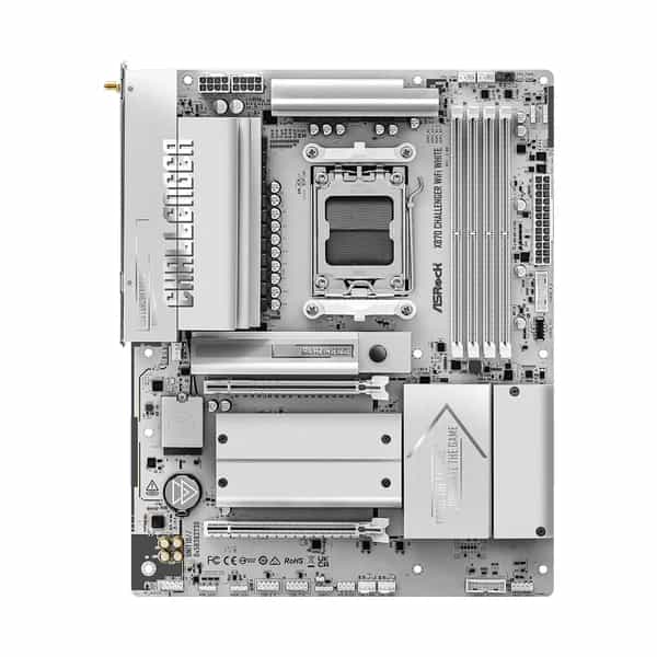 Motherboard ASROCK (AM5) X870 CHALLENGER WIFI WHITE