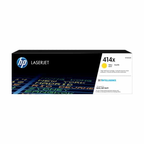 Tóner HP 414X Amarillo W2022X