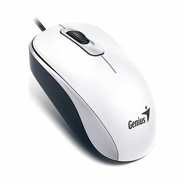 Mouse con cable Genius DX-110 Blanco