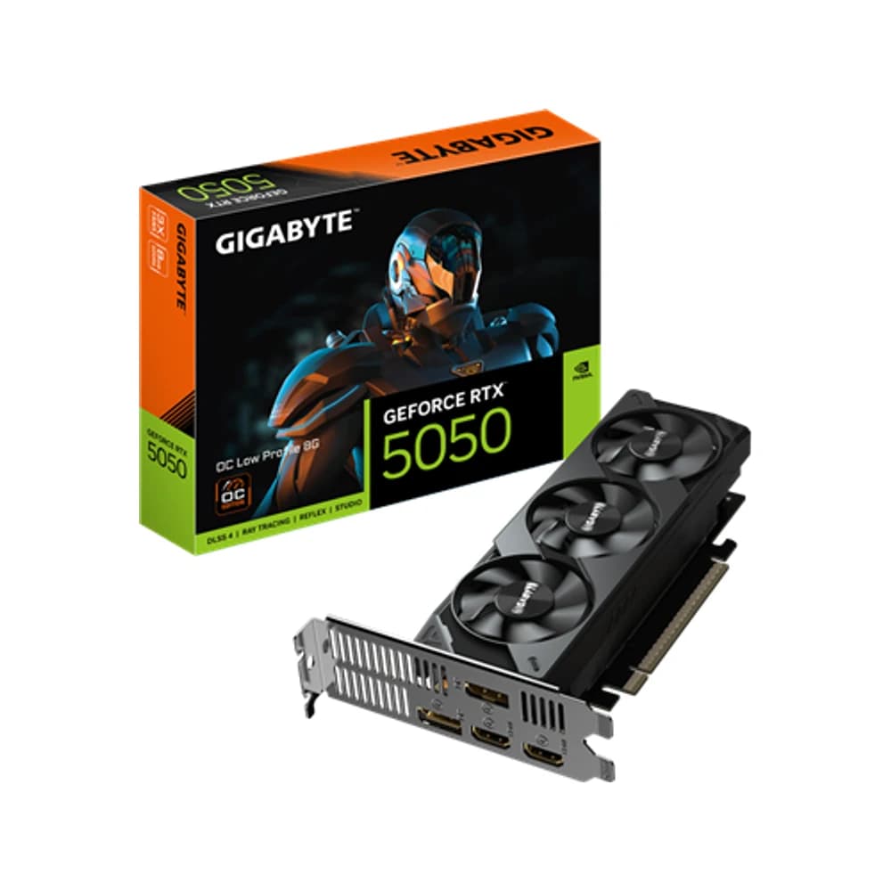Placa de video Gigabyte GeForce RTX 5050 OC Low Profile 8G GV-N5050OC-8GL
