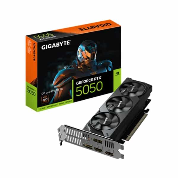 Placa de video Gigabyte GeForce RTX 5050 OC Low Profile 8G
