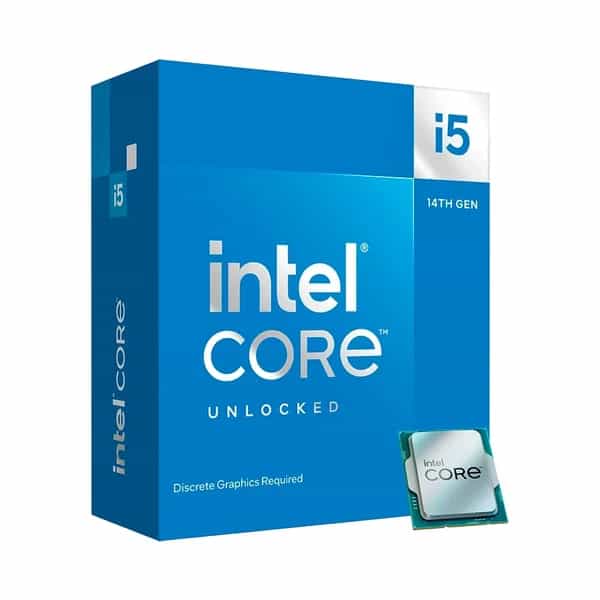 Procesador Intel Core i5-14600KF 3.5GHz 24MB LGA1700 BX8071514600KF