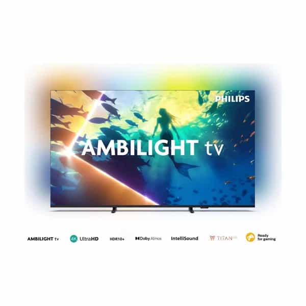 TV LED 4K 65 Philips 65PUD810077 - UHD Smart TV Ambilight SO Titan