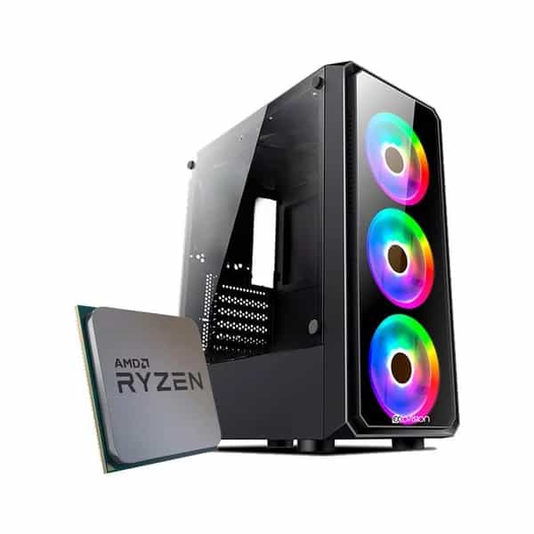 PC de escritorio Ecovision AMD Ryzen 7 5700G 32 GB SSD 1 TB