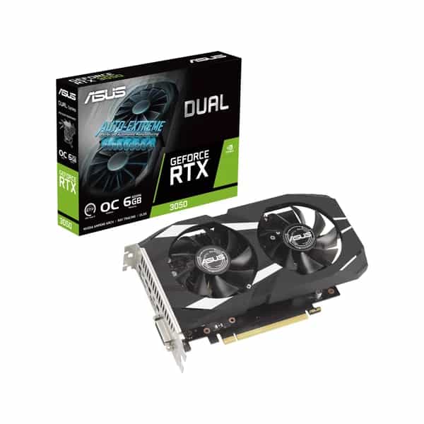 Placa de Video ASUS NVIDIA GeForce DUAL RTX 3050 O6G