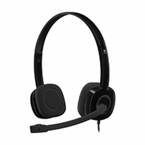 AURICULAR Logitech con Micrófono H151 BLACK JACK 3.5