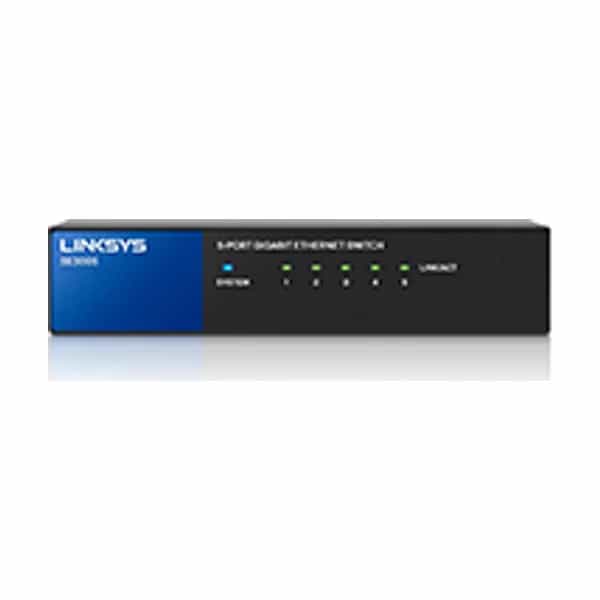 Switch Linksys SE3005 5 puertos Gigabit