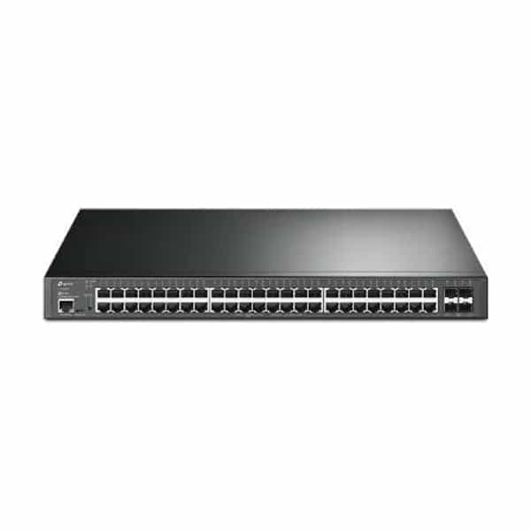Switch TP-Link SG3452XP 48 puertos Gigabit PoE+ 4 SFP+ 10G L2+ administrable