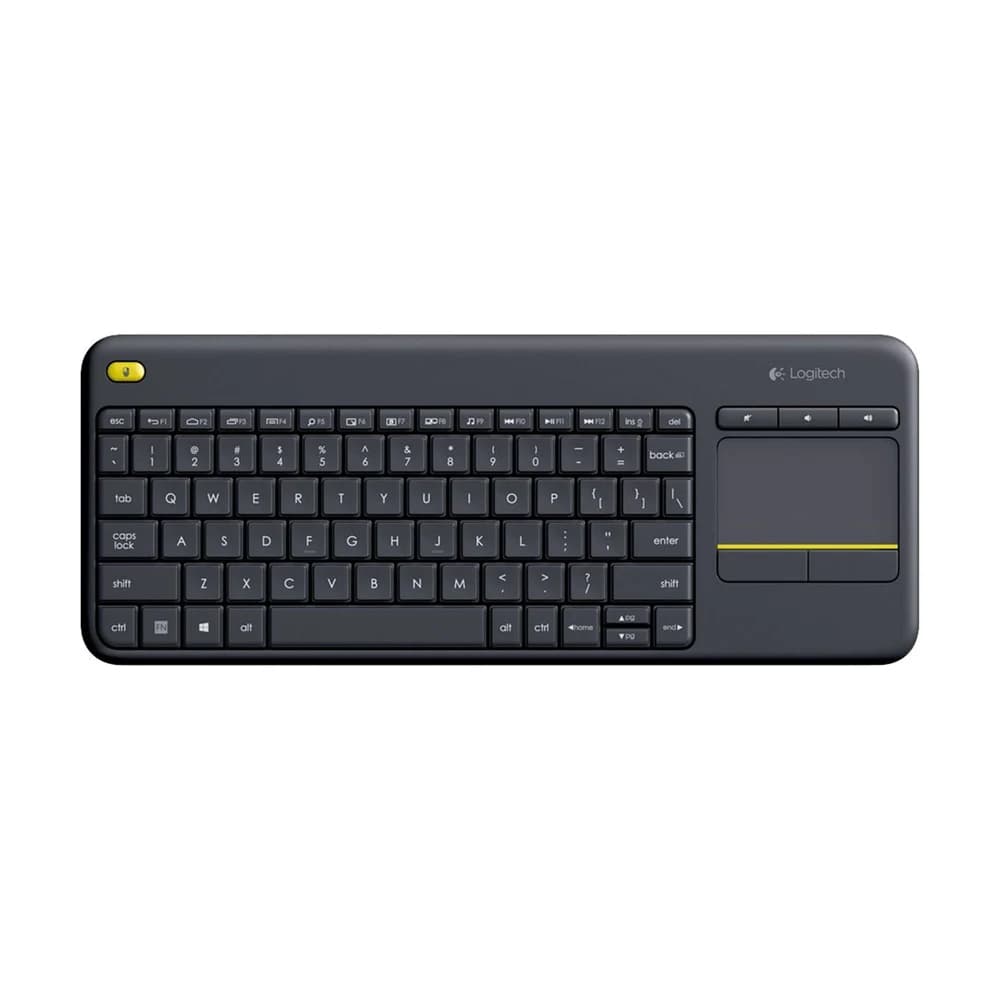 Teclado Inalámbrico Logitech K400 Plus Negro