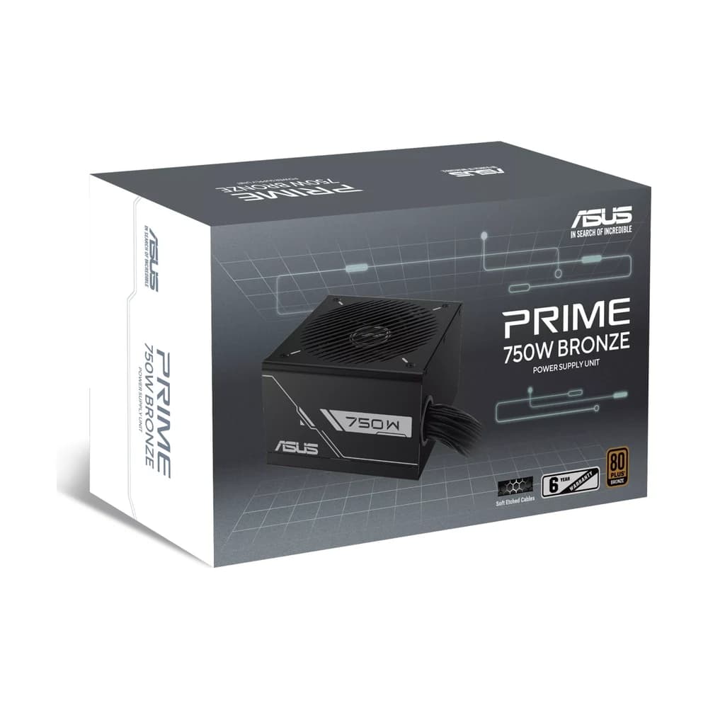Fuente ASUS PRIME 750W BRONZE BLACK