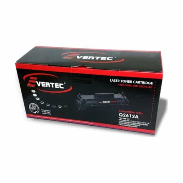 Tóner alternativo Evertec para HP 12A 1010/1015/1018/1020 PN 130110001