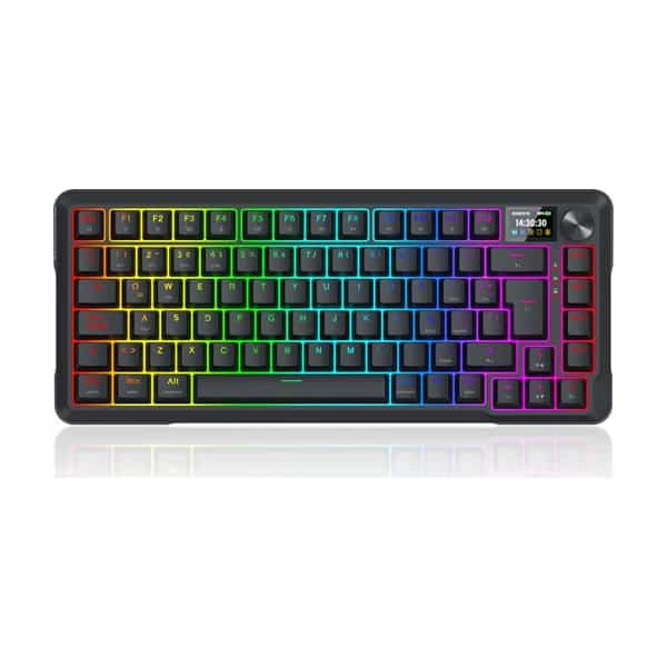 Teclado Inalámbrico Redragon Ucal LCD Pro K724 RGB
