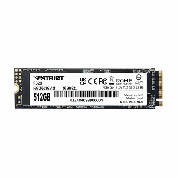 Disco SSD Patriot P320 Solid 512GB M.2 PE000997