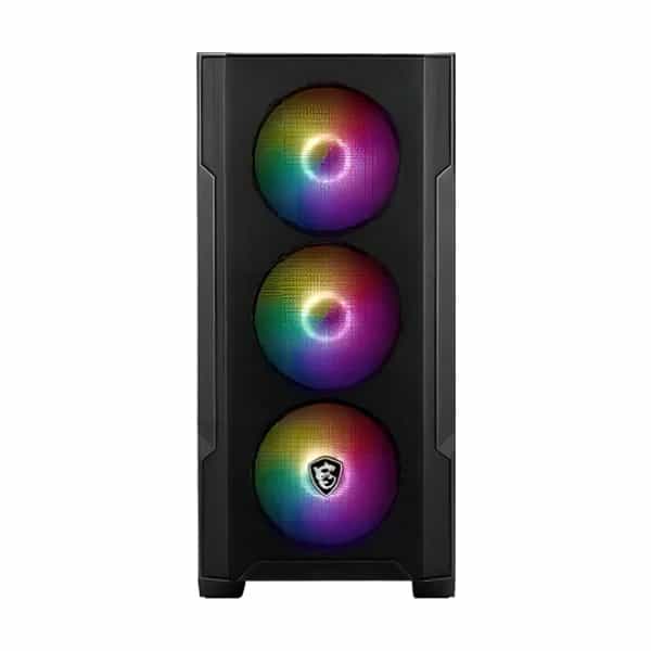 Gabinete MSI MAG Forge M100A con fan RGB sin fuente 306-7G20A21-809