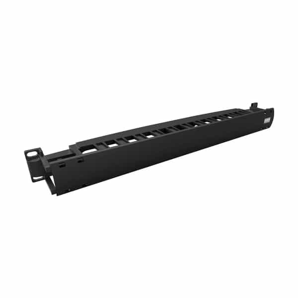 Organizador de rack Furukawa 1U 19" horizontal cerrado plástico