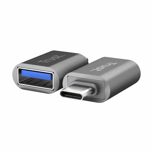 Cable adaptador USB-C a USB-A Trust Calyx pack de 2