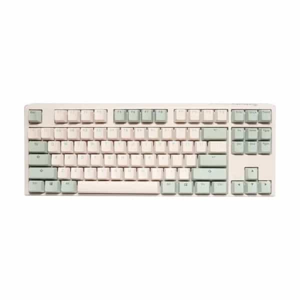 Teclado Mecánico Ducky One 3 Matcha TKL Hotswap Double Shot PBT QUACK Cherry MX Silent Red