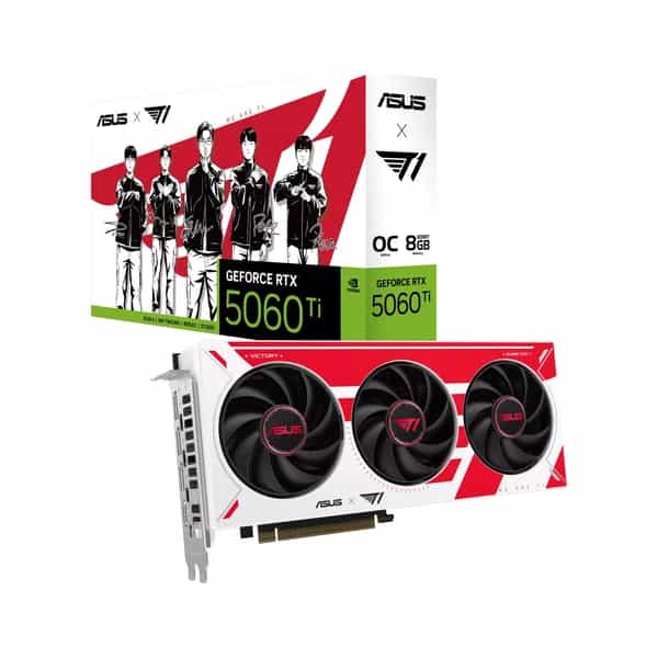 Placa de Video ASUS NVIDIA GeForce T1 RTX5060TI 08