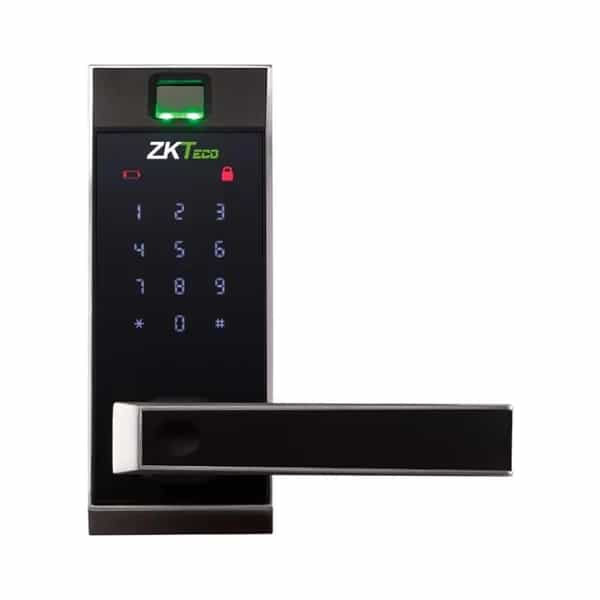 Cerradura inteligente biométrica ZKTeco con teclado AL20DB